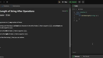 Minimum Length of String After Operations - LeetCode