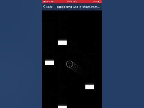 Doodle jump clone in processing mobile #computer #code #learntocode ...