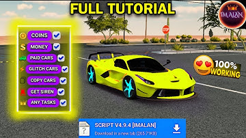 SCRIPT CAR PARKING MULTIPLAYER UPDATE V4.9.4 ALL IN ONE MENU 2025 UNLIMITED (COINS&MONEY) مهكرة