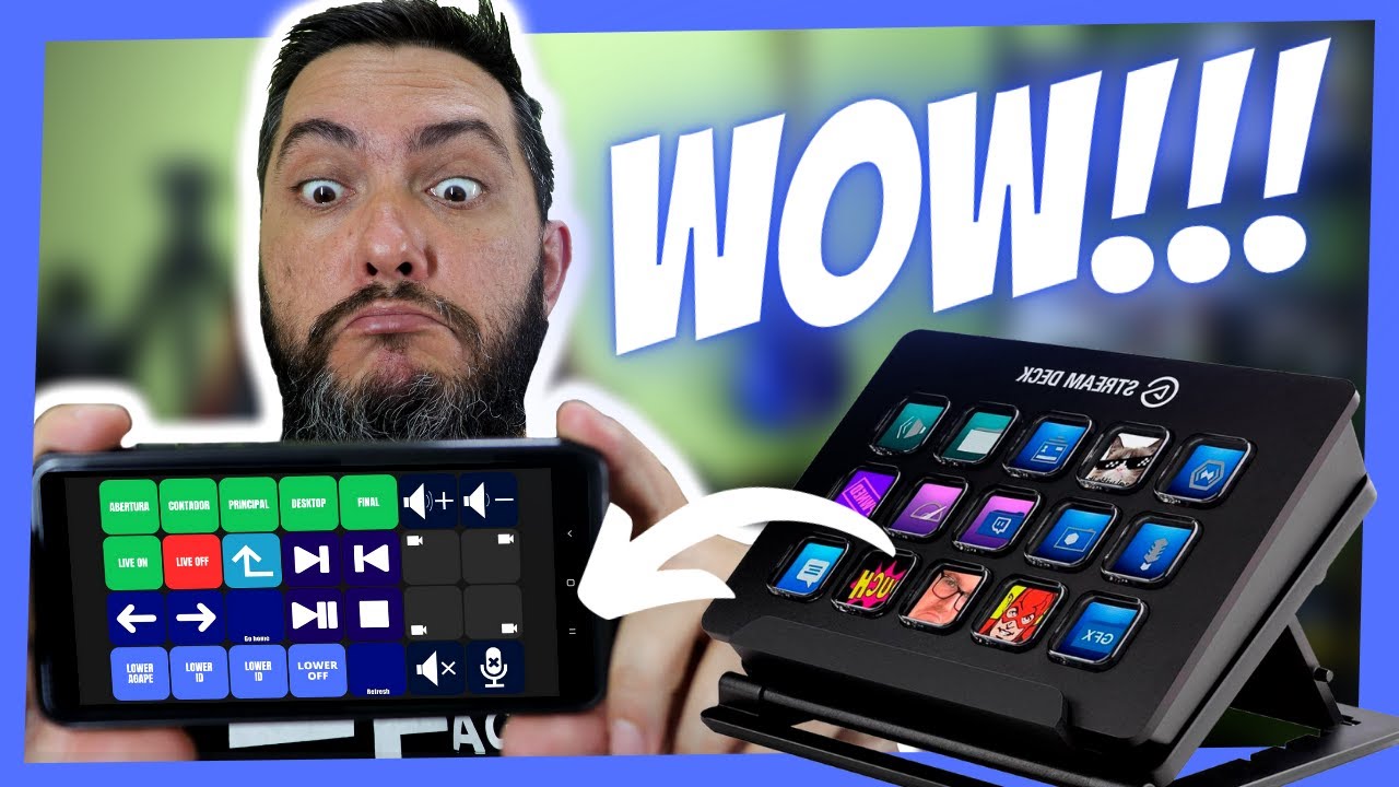 CONTROLE O OBS PELO CELULAR!!! Lower Thirds, Movimento de Camera, Wifi ...