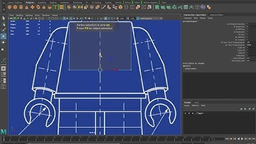 [MAYA] LEGO CHARACTER