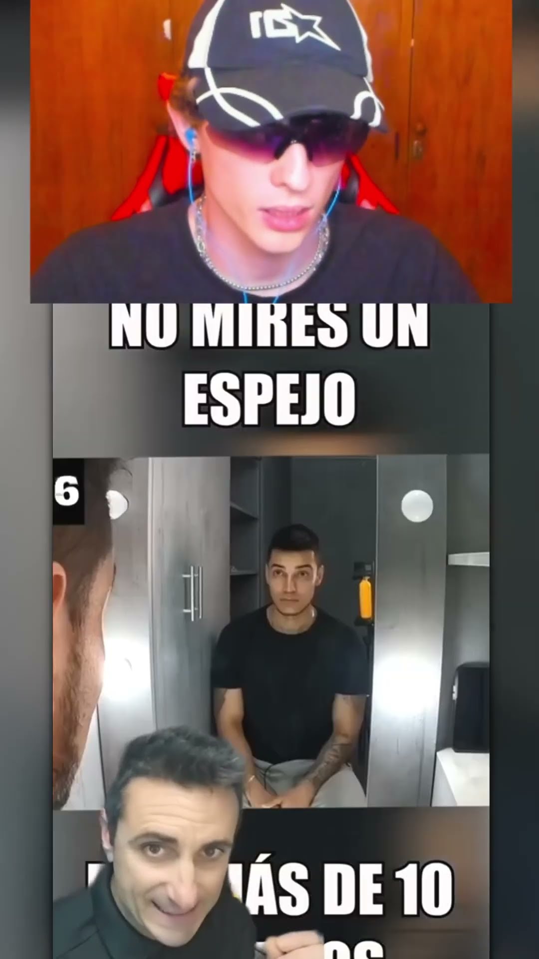 Esto pasa si te miras mucho al ESPEJO??