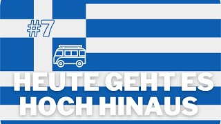 Heute geht es hoch hinaus. (Wohnmobil Reise 2024) greece ??