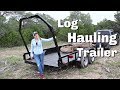 Building A Log Hauling Trailer