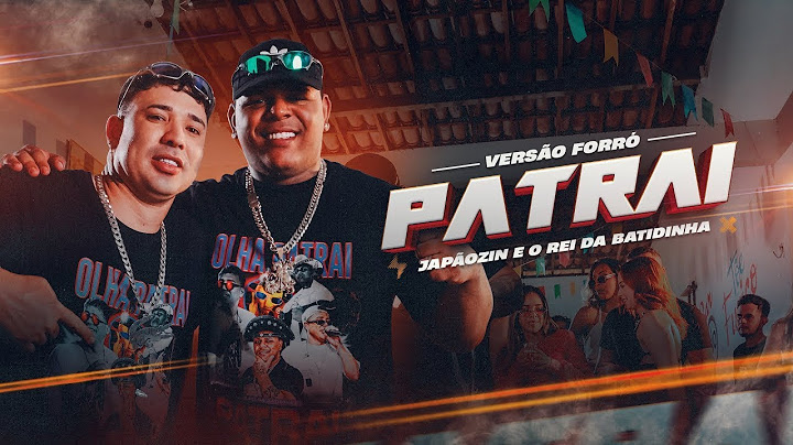 PATRAI (Passei a Noite Pensando) - O Rei da Batidinha e Japãozin (Clipe Oficial)