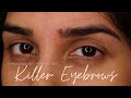 HOW TO THREAD YOUR EYEBROWS LIKE A PRO | IN-DEPTH EYEBROW THREADING TUTORIAL 2022