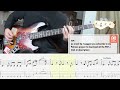 The beatles  now and then bass cover  play along tab  score pdf