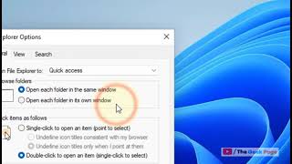 Disable Quick Access in Windows 11 File Explorer screenshot 3