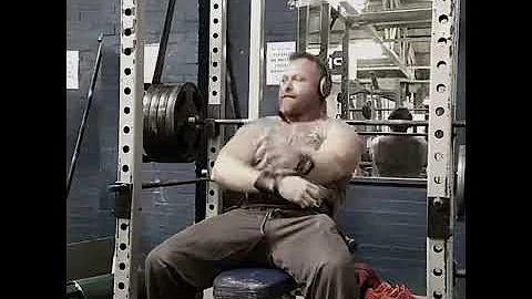 222.5kg Dead Stop Reverse Band Bench Press PB