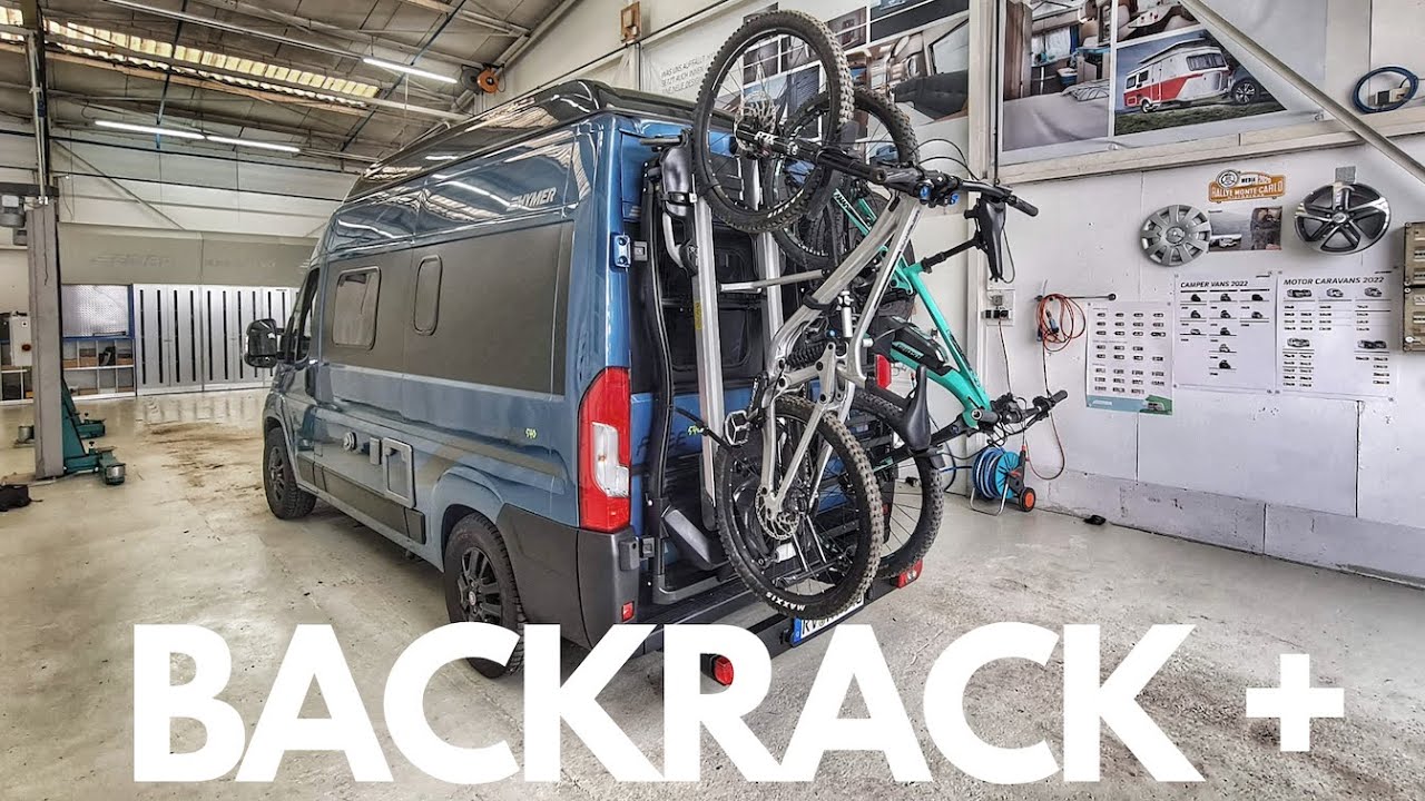 Das HYMER Backrack+ - Vielseitiger Komponententräger für Ducato/Boxer/Jumper