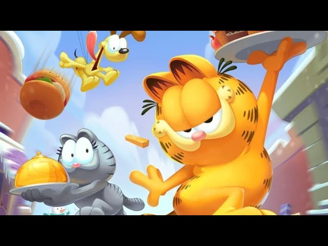 Corrida do Garfield jogo, Garfield Rush, joguinho do gato Garfield