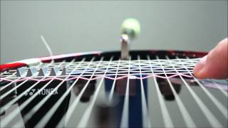 How to weave cross strings quickly - Hard and Soft Weave on a badminton racket - Badminton Stringing screenshot 2