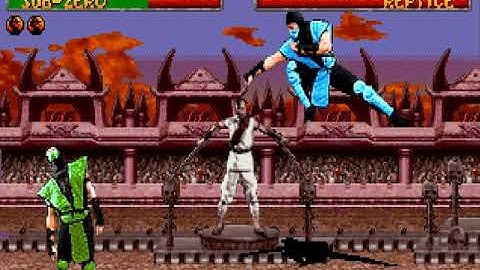 Mortal Kombat 2 PC DOS - Sub-Zero Playthrough