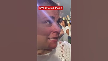 Thumbnail of NYC Homecoming Concert Part 5 🌧️  #newyork #nyc #travel #music