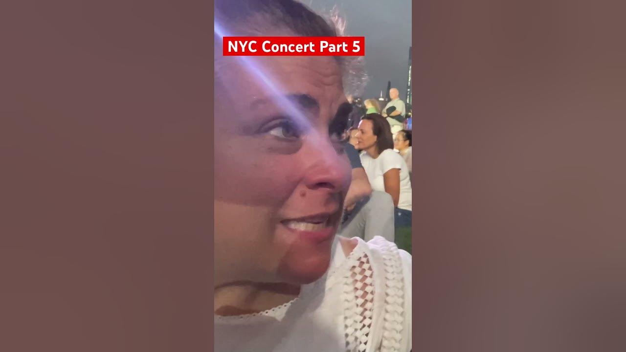 NYC Homecoming Concert Part 5 🌧️  #newyork #nyc #travel #music