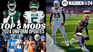 Madden 24 Mods Are CRAZY! New 2024 Jerseys Are Here!