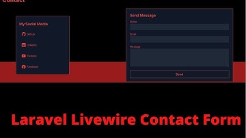 Building a Contact Form with Laravel Livewire Tutorial