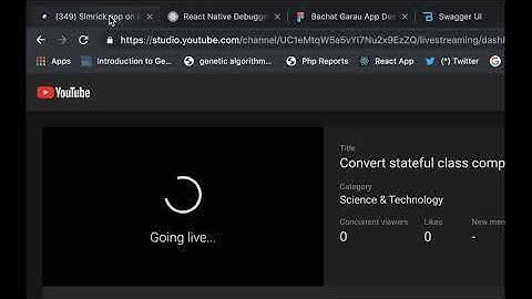 Convert stateful class component to functional component using react hooks
