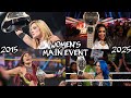 Every WWE Women's PPV Main Events Match Card Compilation (2015 - 2025) With Special Events