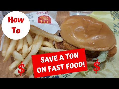 HOW TO SAVE MONEY ON FAST FOOD! / Hacks for Eating Out on the Cheap