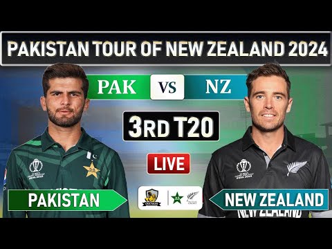 PAKISTAN vs NEW ZEALAND 3rd T20 MATCH LIVE COMMENTARY 