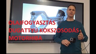 Mitől kezdi fogyasztani az autó az olajat? Dugattyú kokszosodás - motorolaj