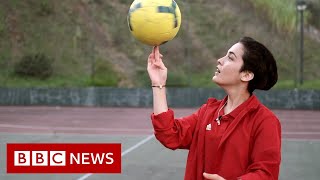 Rescuing the Afghanistan girls' football team  BBC News