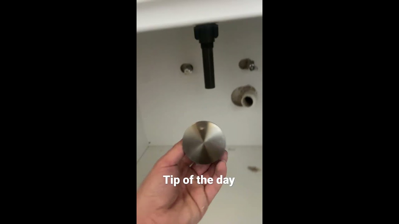 How To Install A Pop Up Drain On Sink 