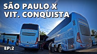 TROCAMOS de ONIBUS !! VIAJANDO De SÃO PAULO a VITÓRIA DA CONQUISTA (Ep:2)