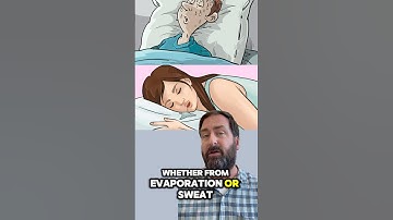 Why do we weigh less when we wake up? #xxsci #physics #science #learn