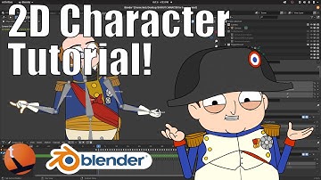 How We Make Animated Characters in Blender!