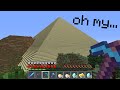 Minecraft UHC but you have to MINE the GIANT pyramid...