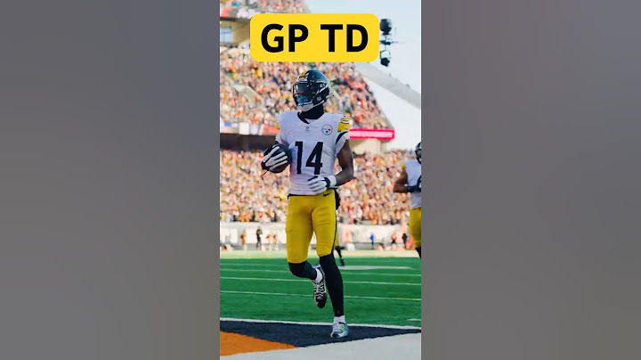 TOUCHDOWN GEORGE PICKENS 🙌 #PITvsCIN on CBS #steelers #nfl #shorts