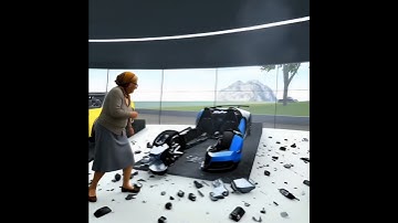 Grandma Tests Bugatti Veyron in Store in Car Simulator 2 #carsimulator2 #carsimulator2newupdate