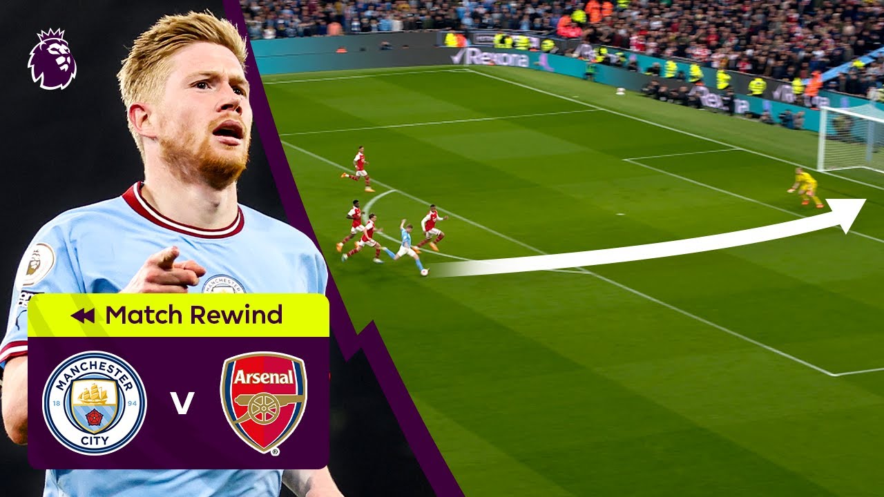 ⁣KEVIN DE BRUYNE SCORES TWICE! | Man City vs Arsenal | Premier League Highlights