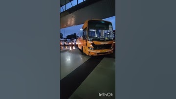 KSRTC Swift AC Premium Seater Bus at Satelite Bus Stand Bengaluru
