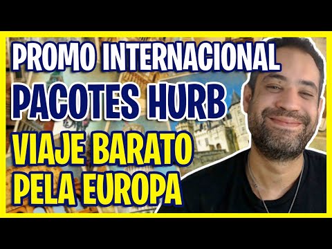 PROMOÇÃO INTERNACIONAL PACOTES HURB VIAJE BARATO PELA EUROPA! BARCELONA, PORTO, AMSTERDAM!