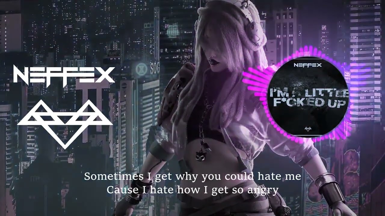 Neffex NCS - A Little F*cked Up - Bass Boosted [1 Hour Loop + Lyrics]