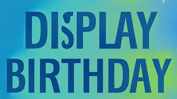 How to Display 📟📟 HAPPY BIRTHDAY  - Arduino Simulation in Tinkercad Full Video #diy