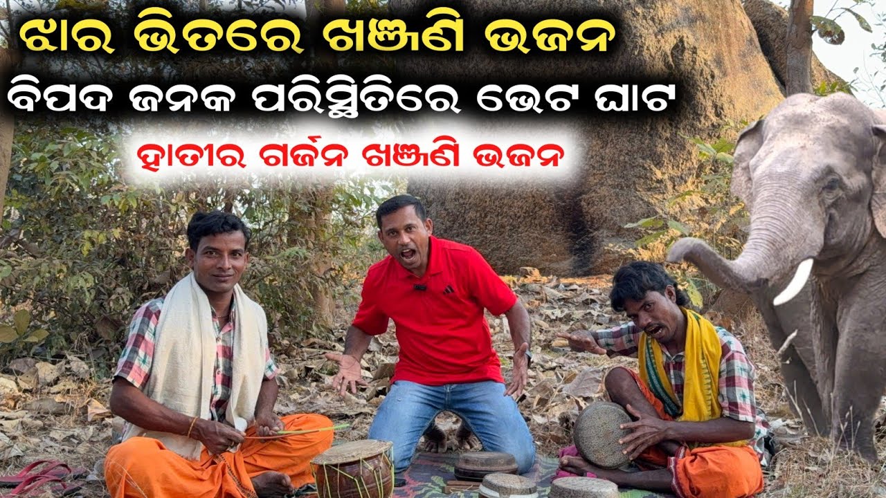 ଝାର ଭିତରେ ଖଞ୍ଜଣି ବାଜା || No.1 ଖଞ୍ଜଣି କଳାକାର || INTERVIEW || କଠଉମାଲ ପାର୍ଟି || ହାତୀ ବି ଅଛନ 