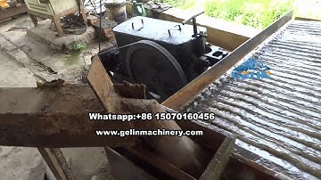 Complete sets cassiterite mining machine