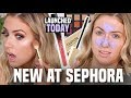 NEW MAKEUP AT SEPHORA That's WORTH THE HYPE || Glowy Skin & EASY Warm Smokey Eye