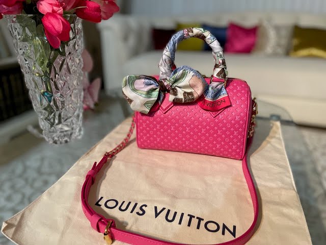 Louis Vuitton Speedy Bandouliere 20 Degrade Rose Pink