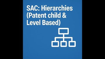 SAC: Hierarchies (Patent child & level Based)