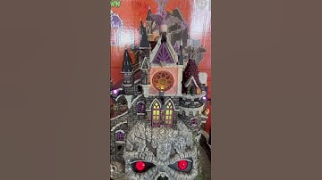 Thumbnail of Lemax spooky town 2024 cursed ruins🎃 #smallyoutuber #halloween #spooky #spookyscary #halloweenmood