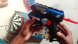 BLAZE STORM GUN unboxing 😱 #unboxing #open #flipkart #gun #toys