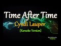 Time after time cyndi lauper   female key karaoke version