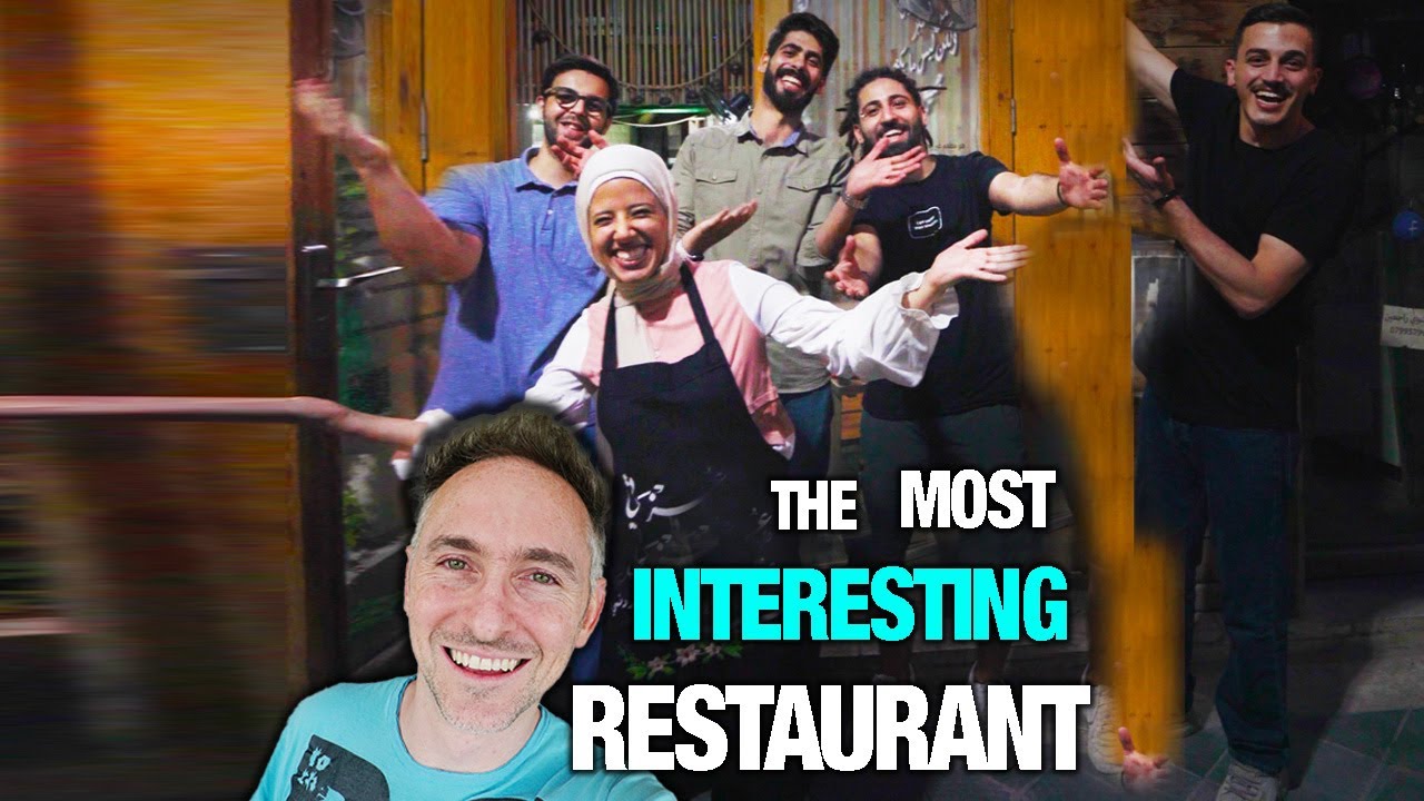 The most Interesting Restaurant In The World | Ezwitti, in Amman Jordan 🇯🇴