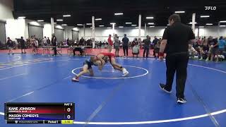 119 Lbs Round 2 (8 Team) - Kane Johnson, Minnesota Blue Vs Mason Comegys, Maryland 820f