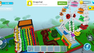 Mini Block Craft 3D Gameplay #110 (iOS & Android) | Central Park screenshot 2